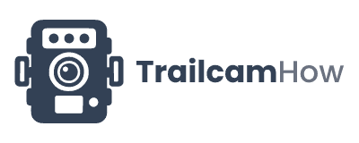 TrailcamHow logo — trail camera icon with the TrailcamHow wordmark