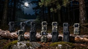 night vision trail security cameras